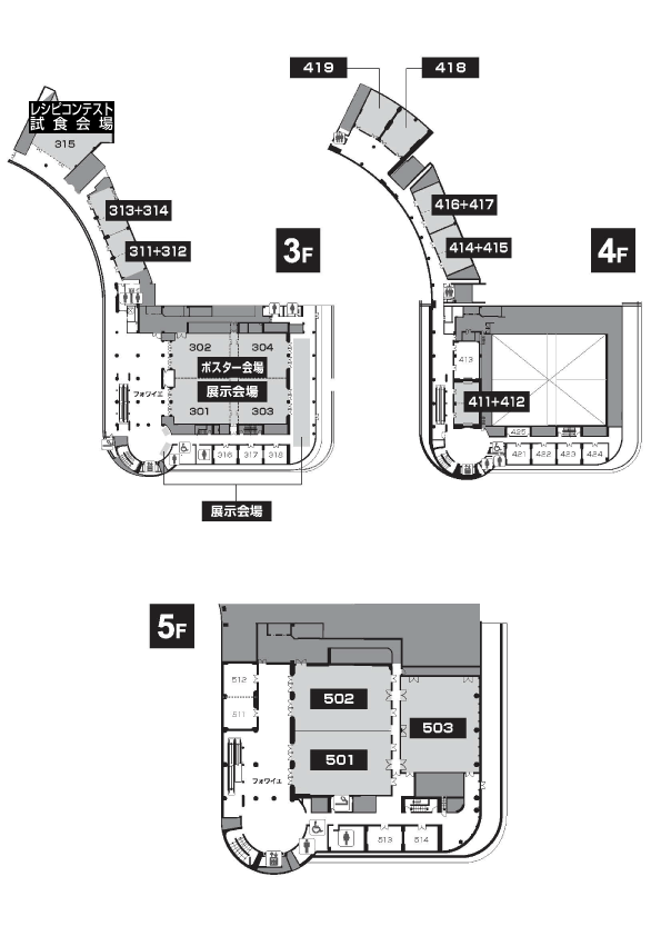 会場配置図